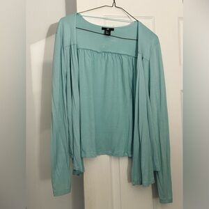 H&M Teal Cardigan